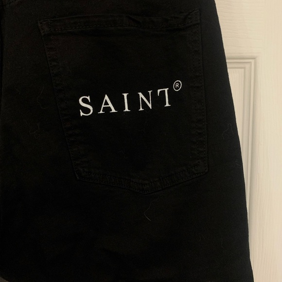 Saint Morta men’s black joggers sz Small - Picture 6 of 9